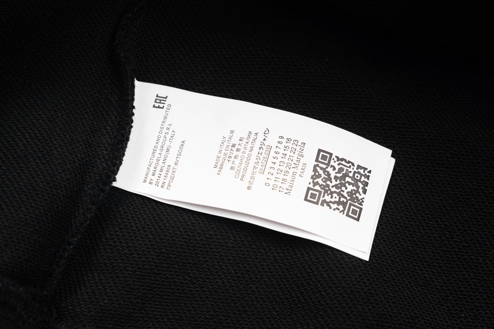 高版本MaisonMargiela/马吉拉 喷墨数字印花圆领卫衣