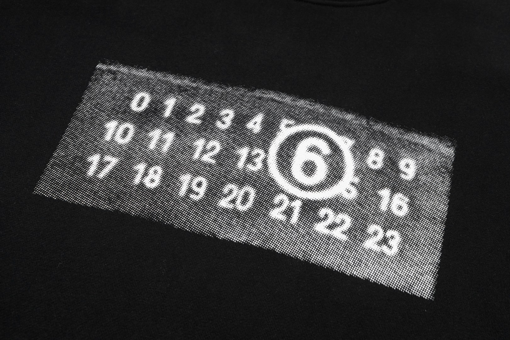 高版本MaisonMargiela/马吉拉 喷墨数字印花圆领卫衣