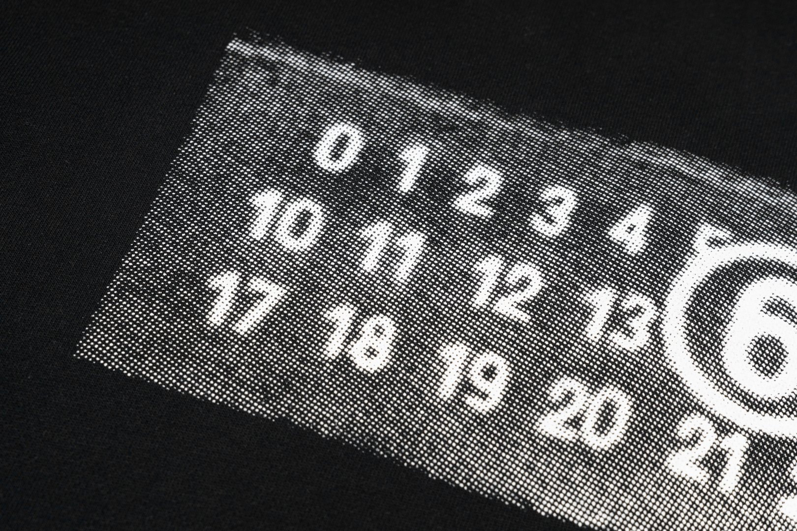 高版本MaisonMargiela/马吉拉 喷墨数字印花圆领卫衣
