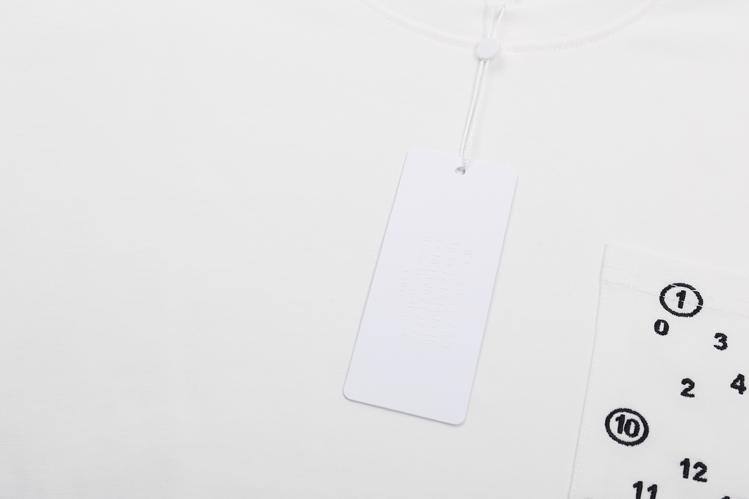 高版本MaisonMargiela/马吉拉 刺绣数字短袖