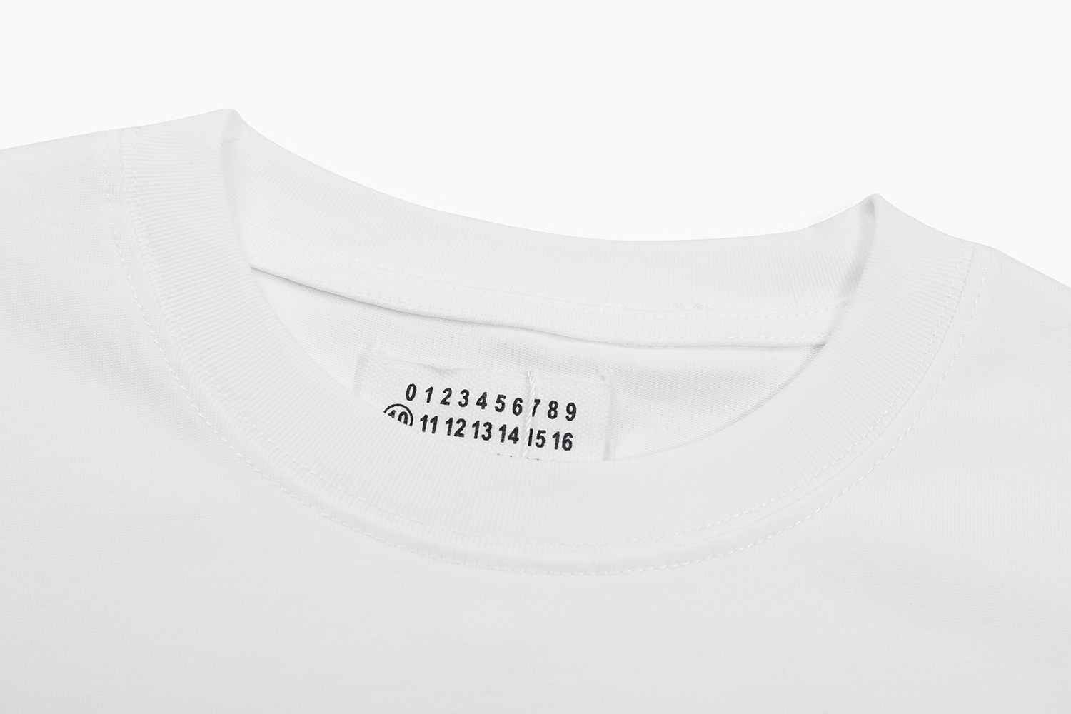 高版本MaisonMargiela/马吉拉 刺绣数字短袖
