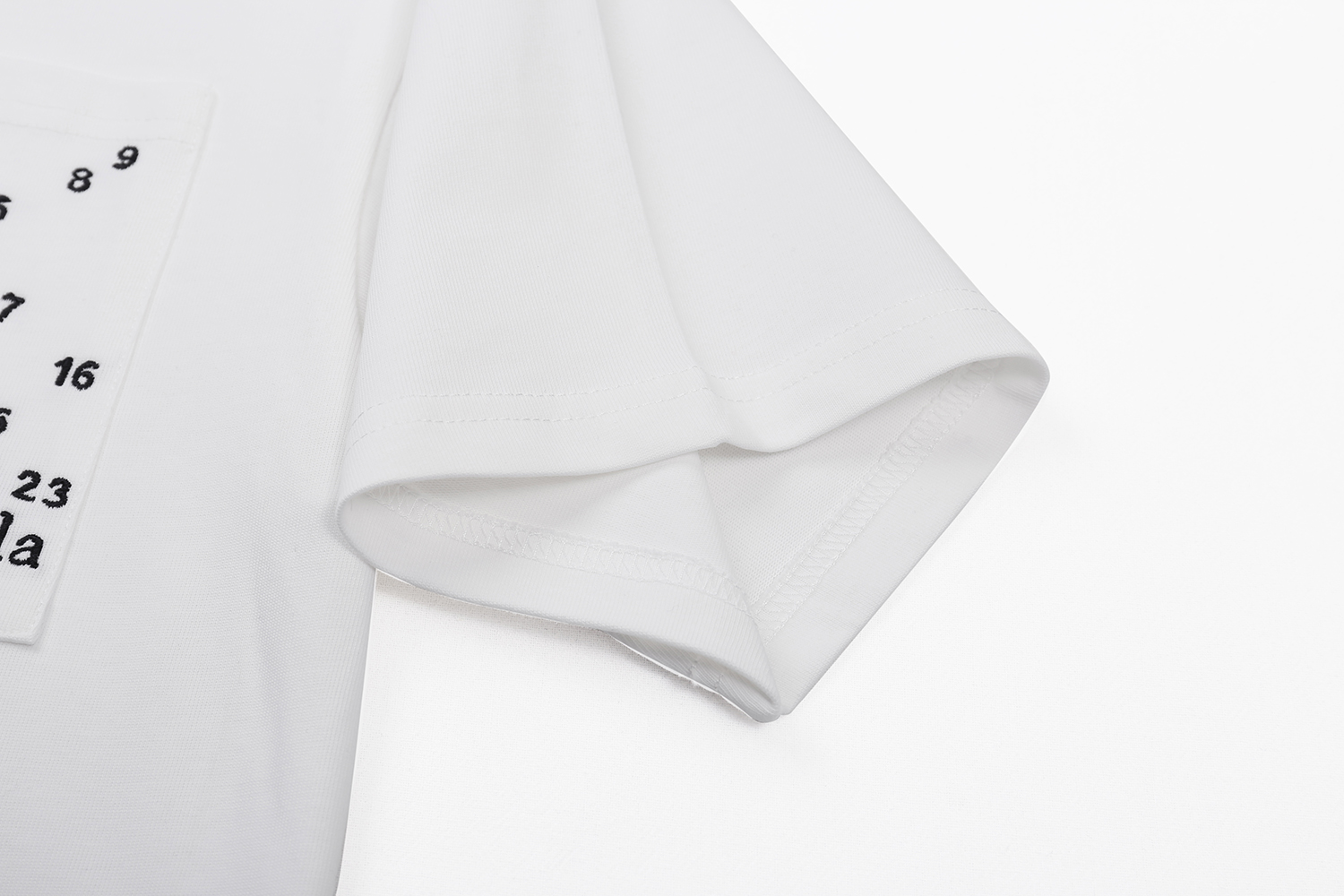 高版本MaisonMargiela/马吉拉 刺绣数字短袖