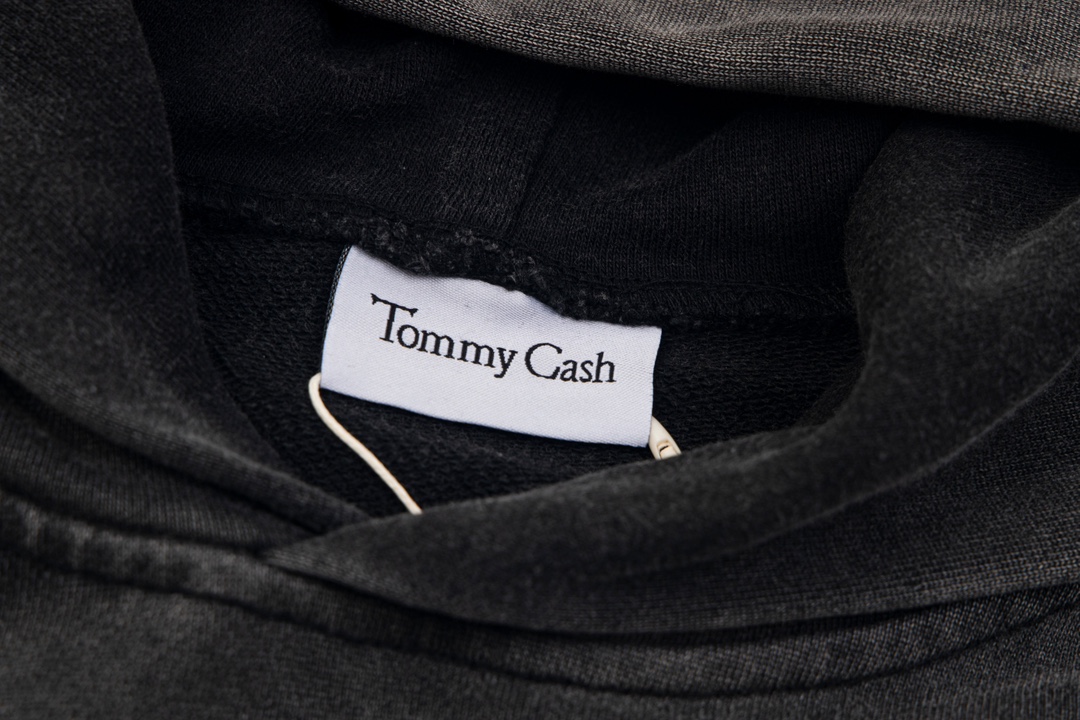 高版本MaisonMargiela/马吉拉 x Tommy Cash联名破洞连帽卫衣