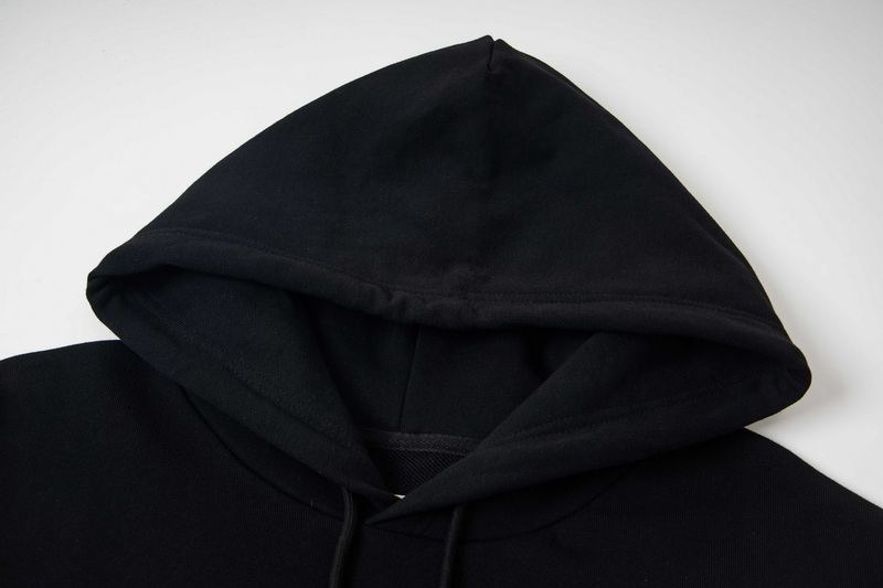 高版本MaisonMargiela/马吉拉 侧边数字印花连帽卫衣