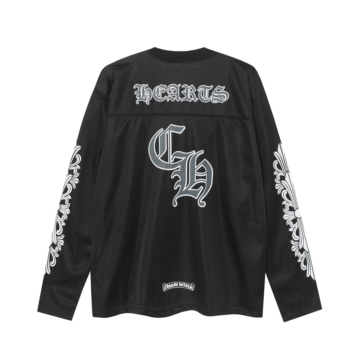 最高版本Chrome Hearts克罗心 梵文网眼冰球服长袖