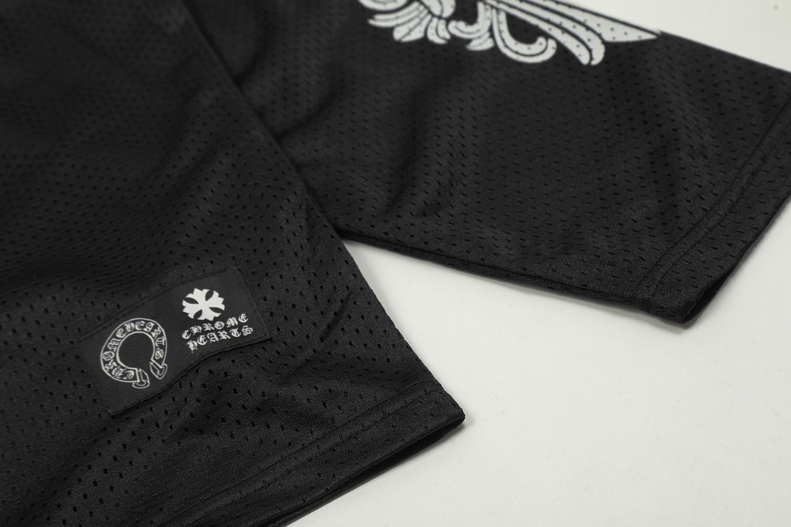 最高版本Chrome Hearts克罗心 梵文网眼冰球服长袖