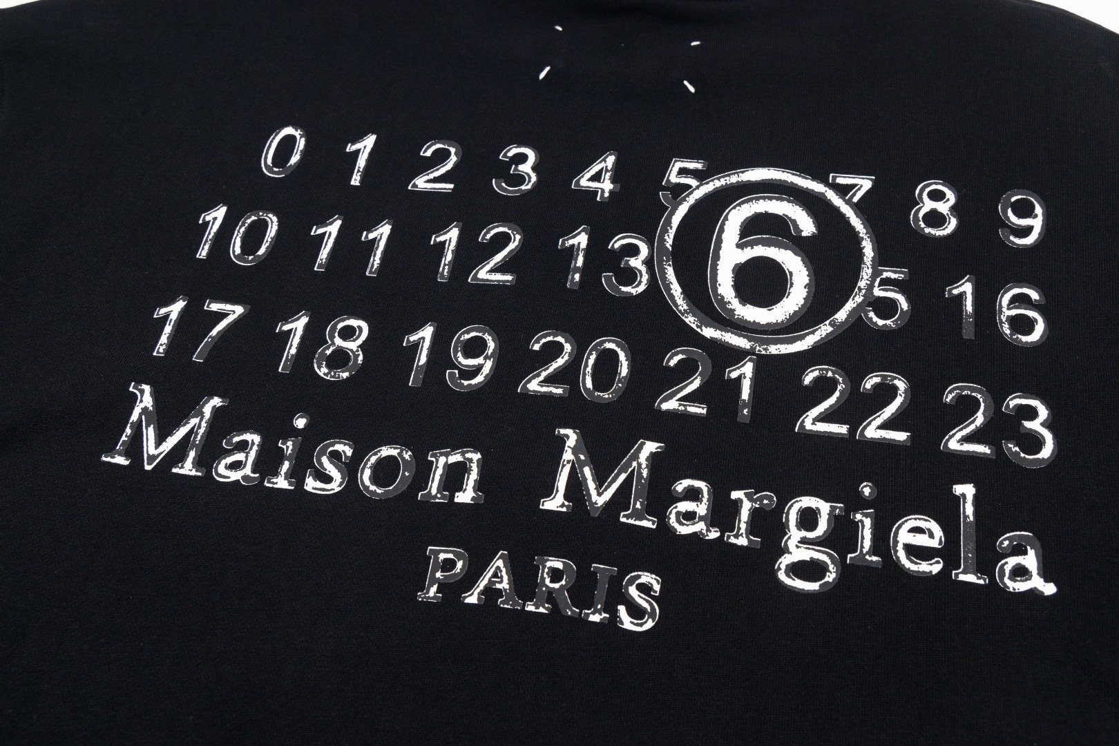 高版本MaisonMargiela/马吉拉 数字印花圆领卫衣