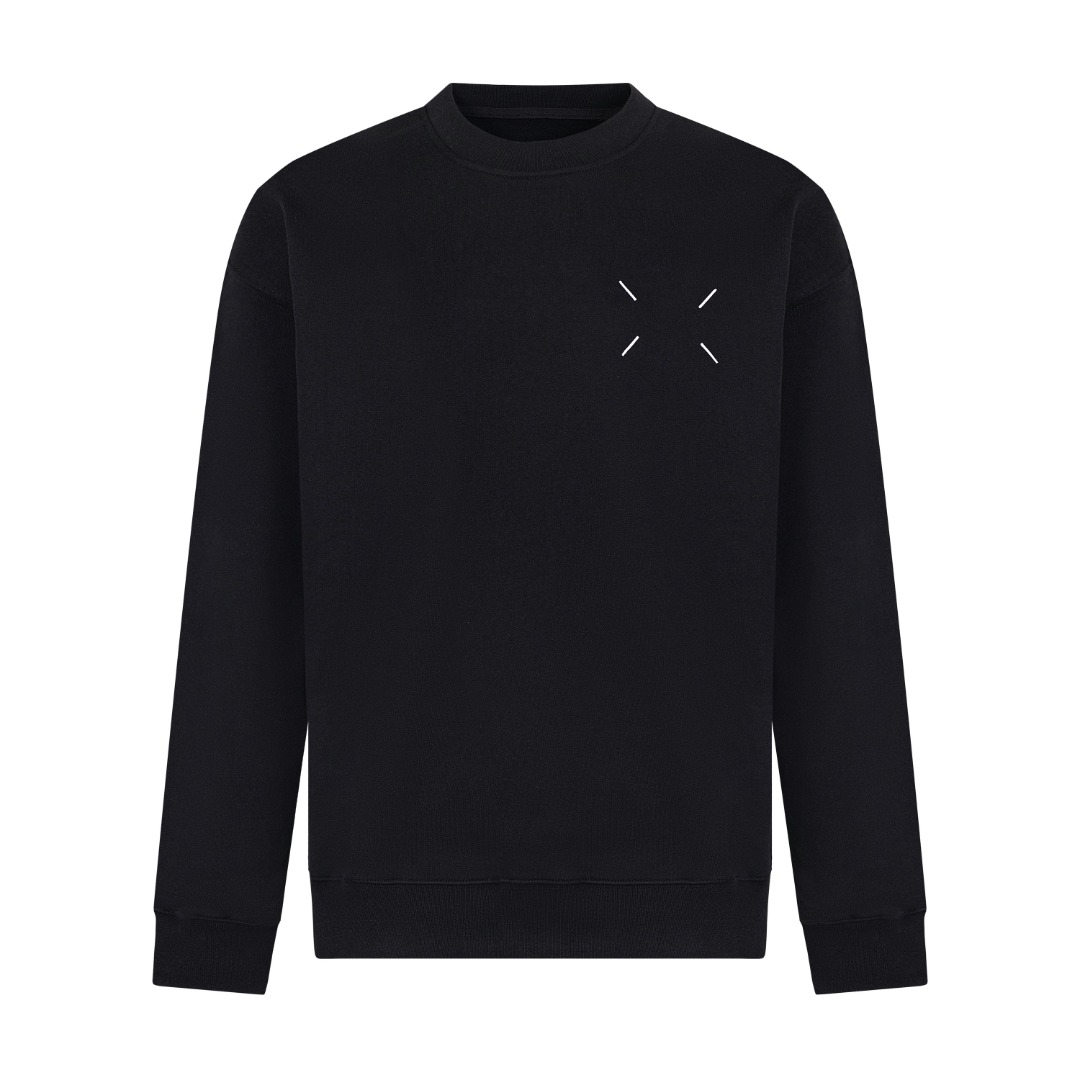高版本MaisonMargiela/马吉拉 数字印花圆领卫衣