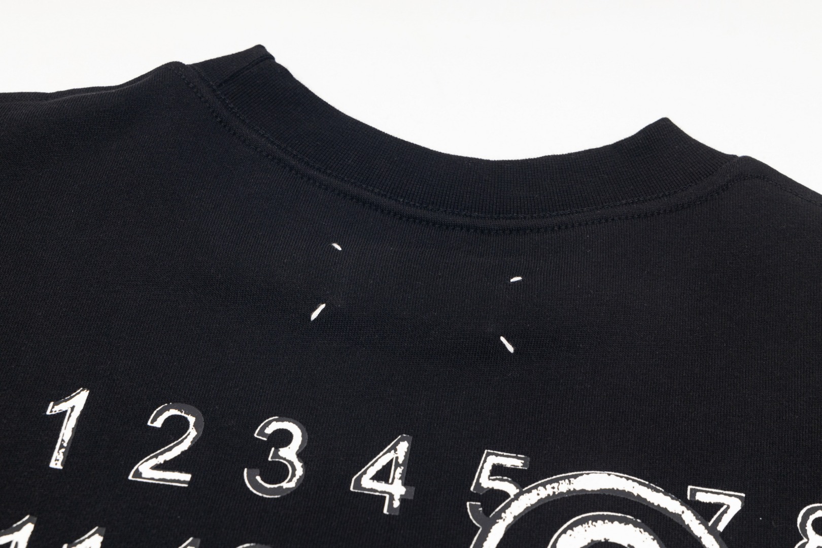 高版本MaisonMargiela/马吉拉 数字印花圆领卫衣