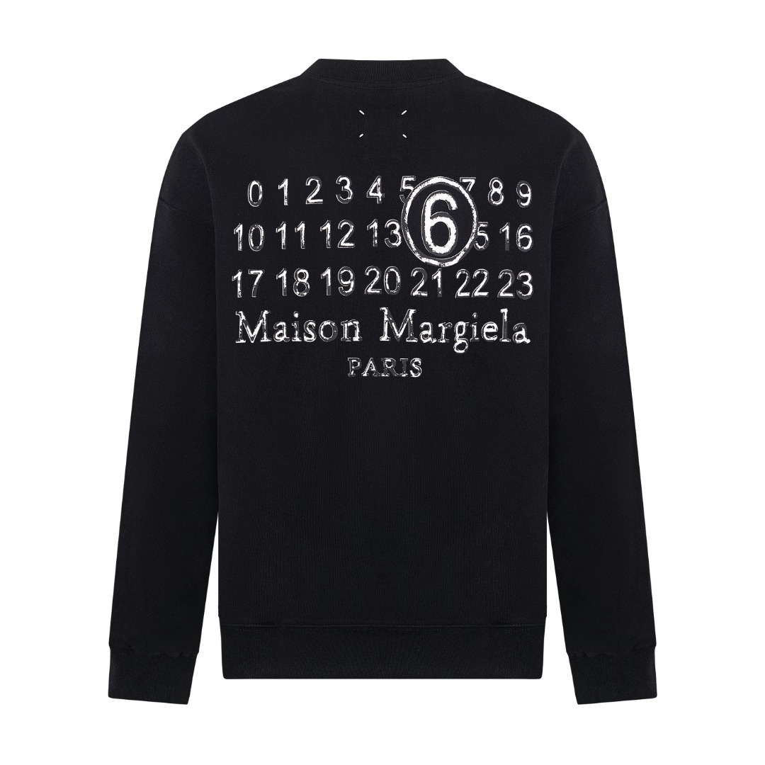 高版本MaisonMargiela/马吉拉 数字印花圆领卫衣