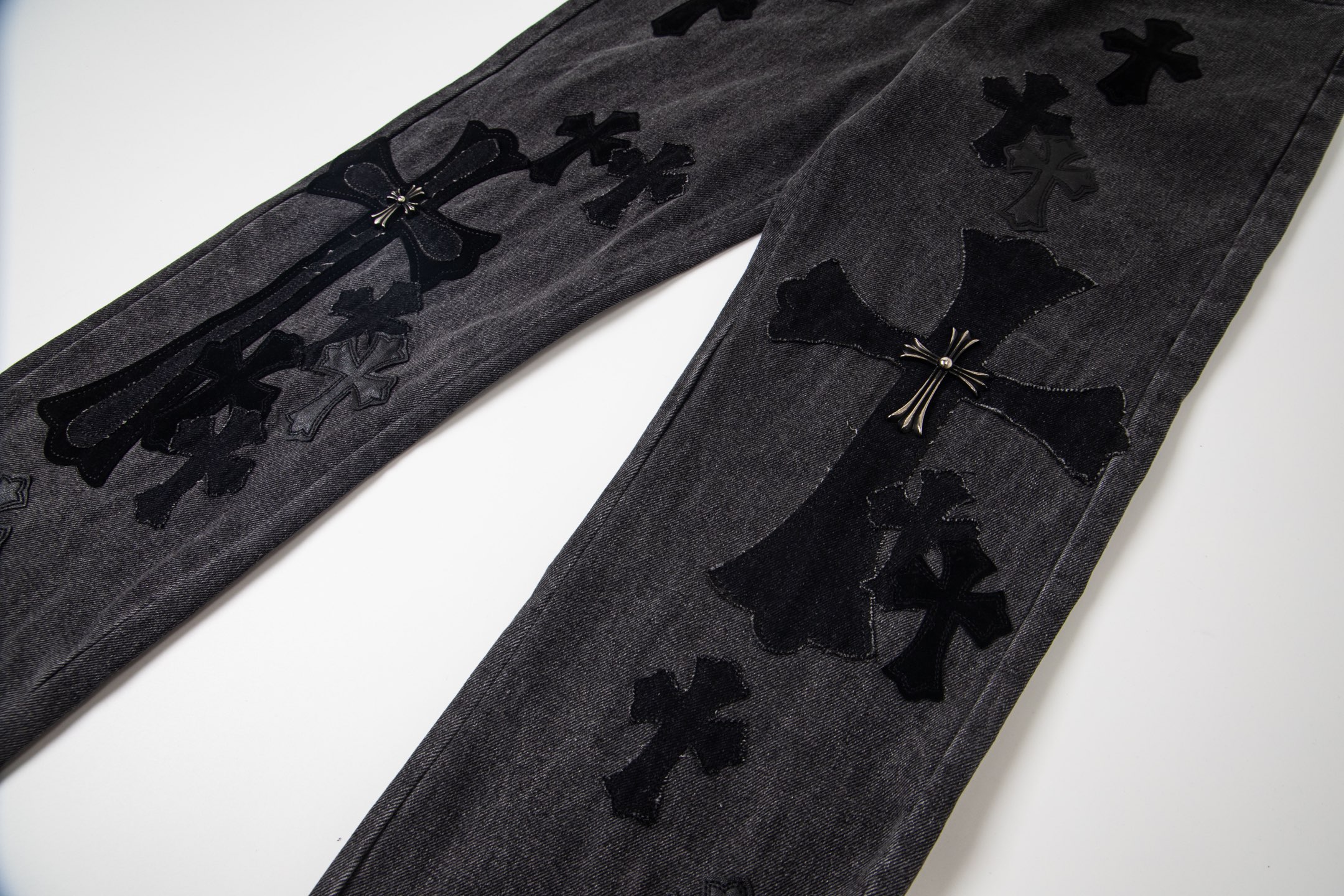 高版本Chrome hearts 克罗心 SexRecords系列展会限定牛王牛仔裤