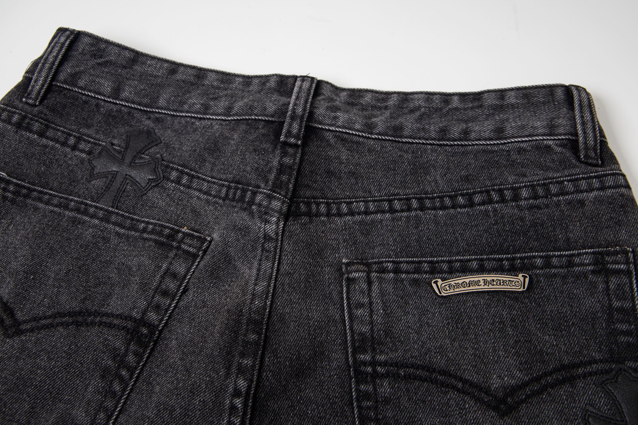 高版本Chrome hearts 克罗心 SexRecords系列展会限定牛王牛仔裤