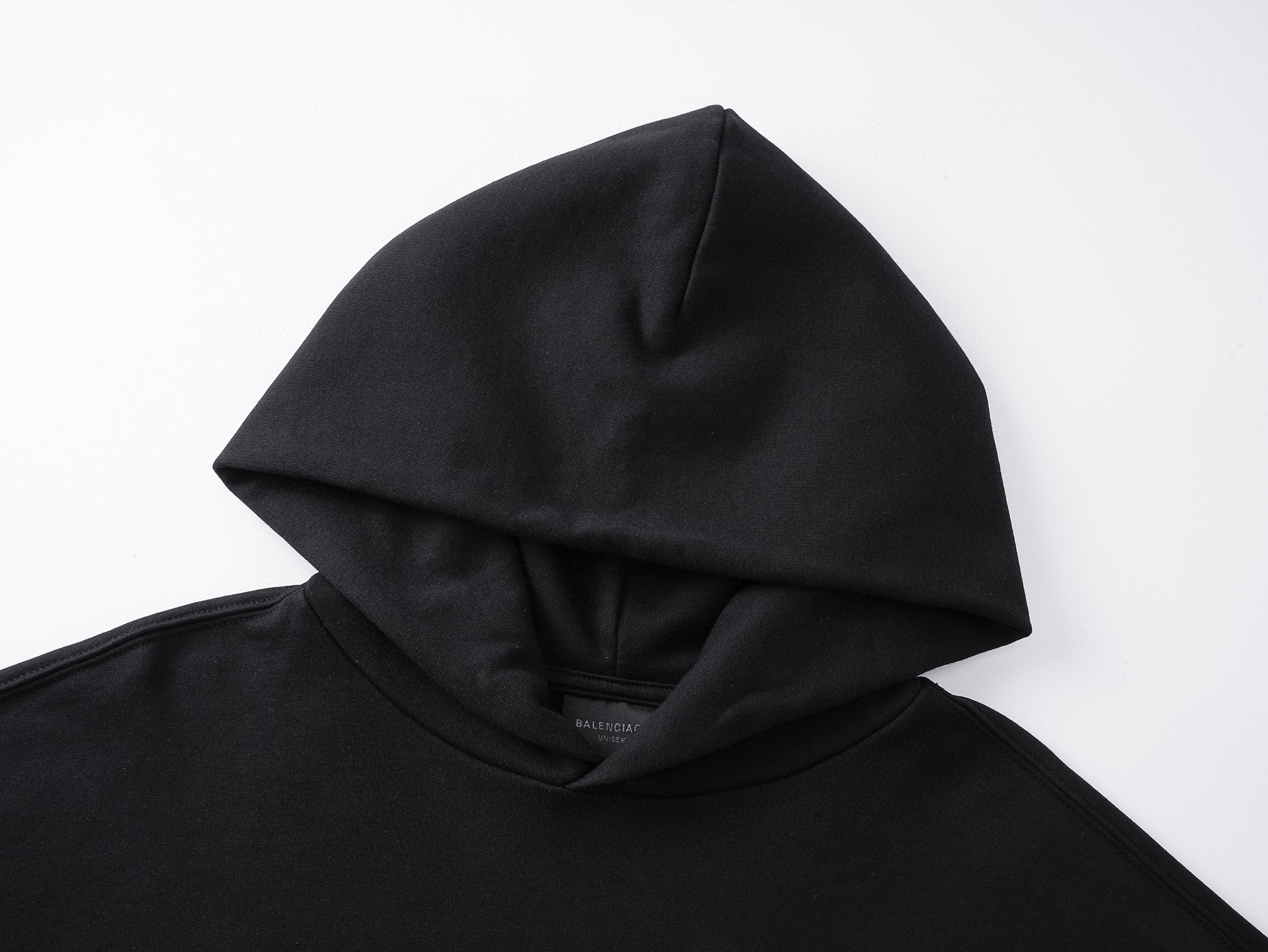 高版本BALENCIAGA/巴黎世家 25ss压胶刺绣logo连帽卫衣