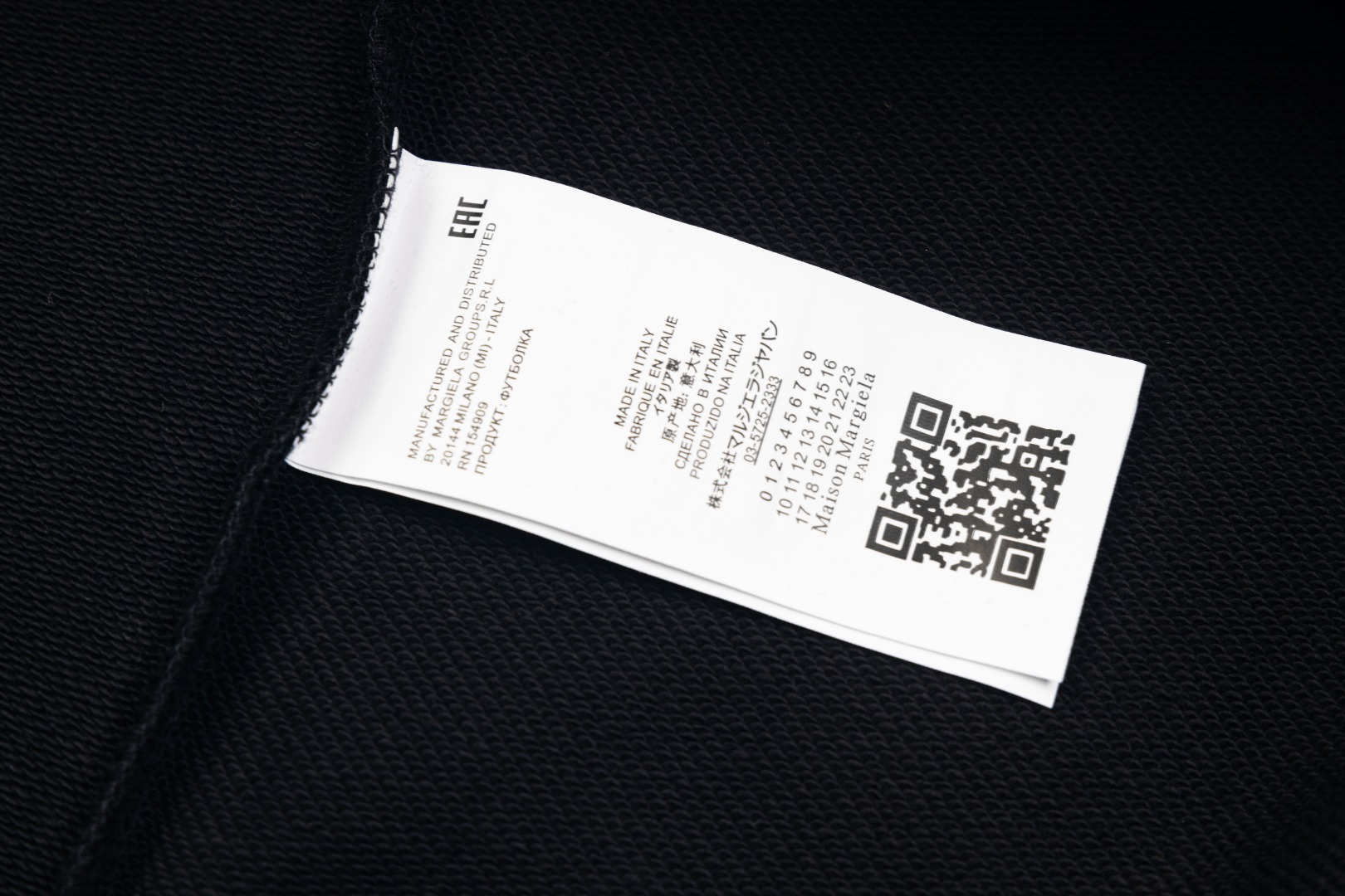 高版本MaisonMargiela/马吉拉 涂鸦数字印花圆领卫衣