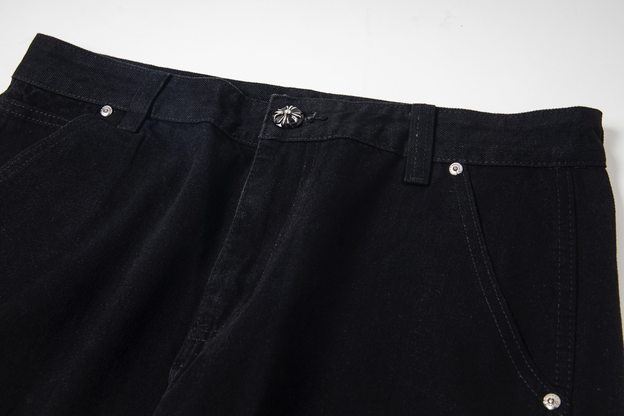 高版本Chrome hearts 克罗心 SexRecords系列涂鸦伐木裤牛仔裤