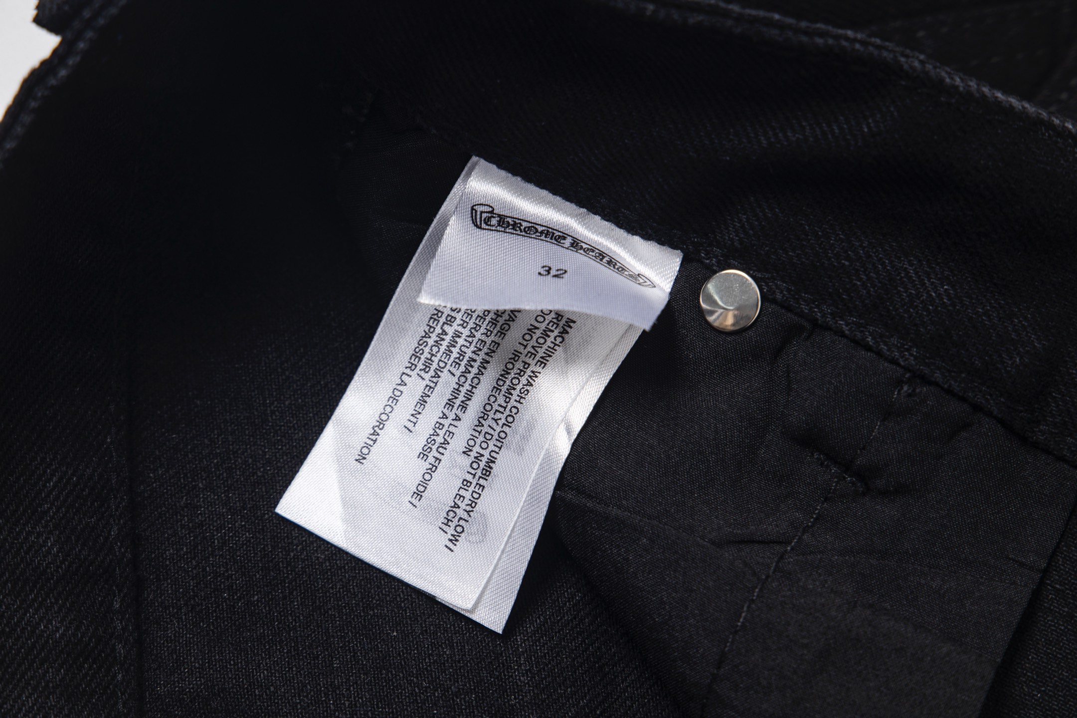 高版本Chrome hearts 克罗心 SexRecords系列涂鸦伐木裤牛仔裤