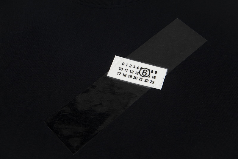 高版本MaisonMargiela/马吉拉 胶带数字标签印花短袖