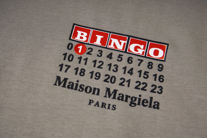 高版本MaisonMargiela/马吉拉 BINGO日历印花短袖T恤