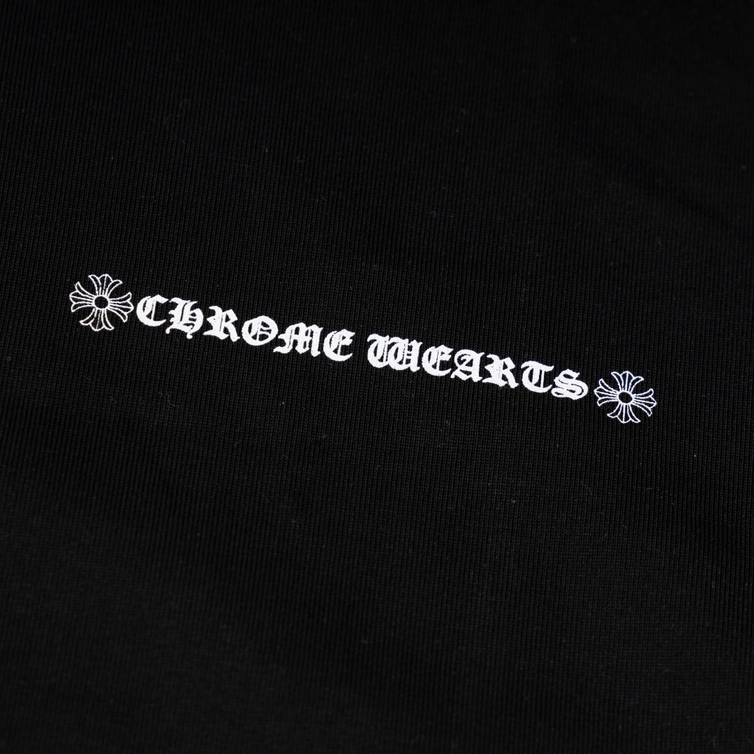高版本Chrome Hearts克罗心 脊柱十字印花短袖