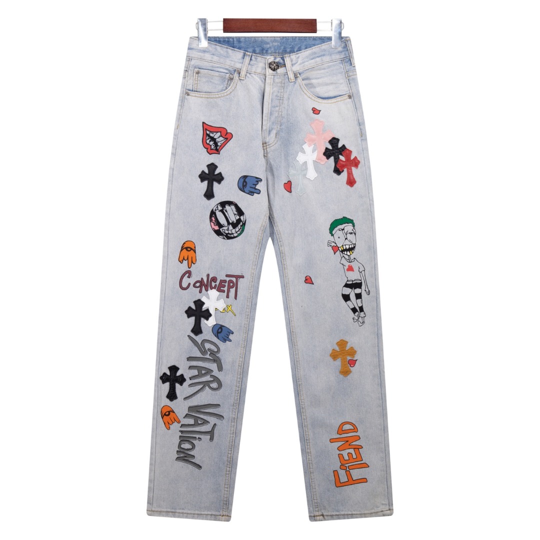 Chrome Hearts Jeans 13986