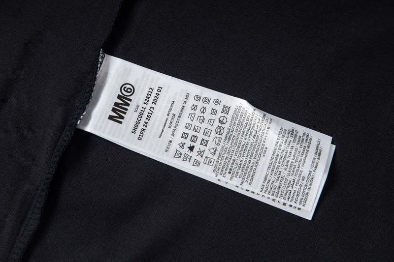 高版本MaisonMargiela/马吉拉 重影刺绣数字短袖 高版本MaisonMargiela/马吉拉 重影刺绣数字短袖