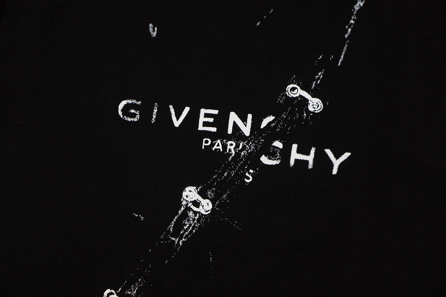 高版本Givenchy/纪梵希 错位字母印花短袖T恤