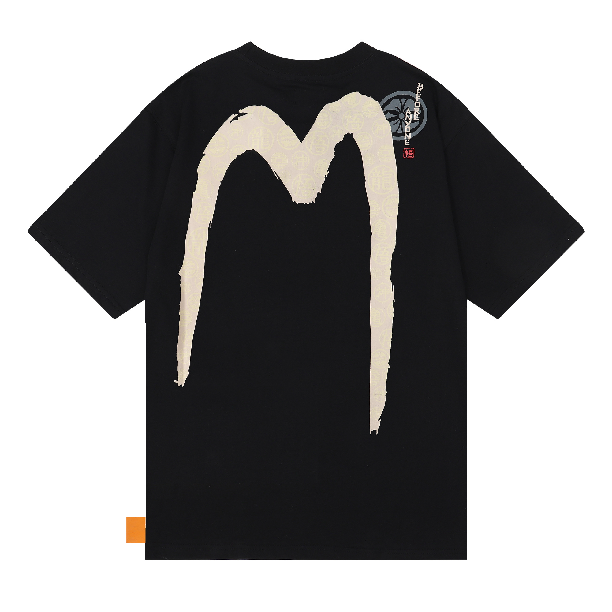 高版本EVISU福神 X 龙珠联名款大M印花短袖-Chinese UA Cheap High Quatity Brand Clothes Bags handbags Sneakers wholesale wholesaler seller from China Factory suppliers Fashion Clothing Shoes best Quality Beautiful Price 高版本EVISU福神 X 龙珠联名款大M印花短袖