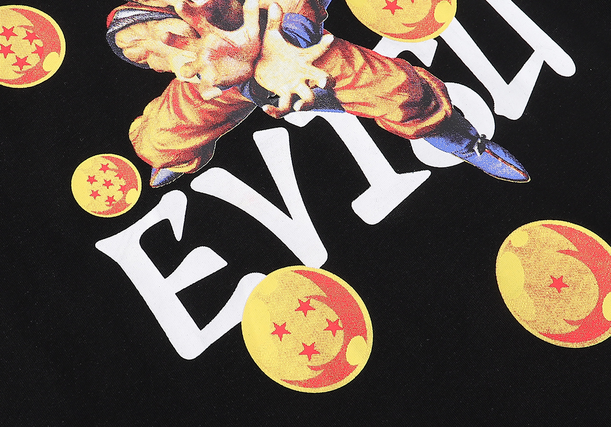 高版本EVISU福神 X 龙珠联名款大M印花短袖-Chinese UA Cheap High Quatity Brand Clothes Bags handbags Sneakers wholesale wholesaler seller from China Factory suppliers Fashion Clothing Shoes best Quality Beautiful Price 高版本EVISU福神 X 龙珠联名款大M印花短袖