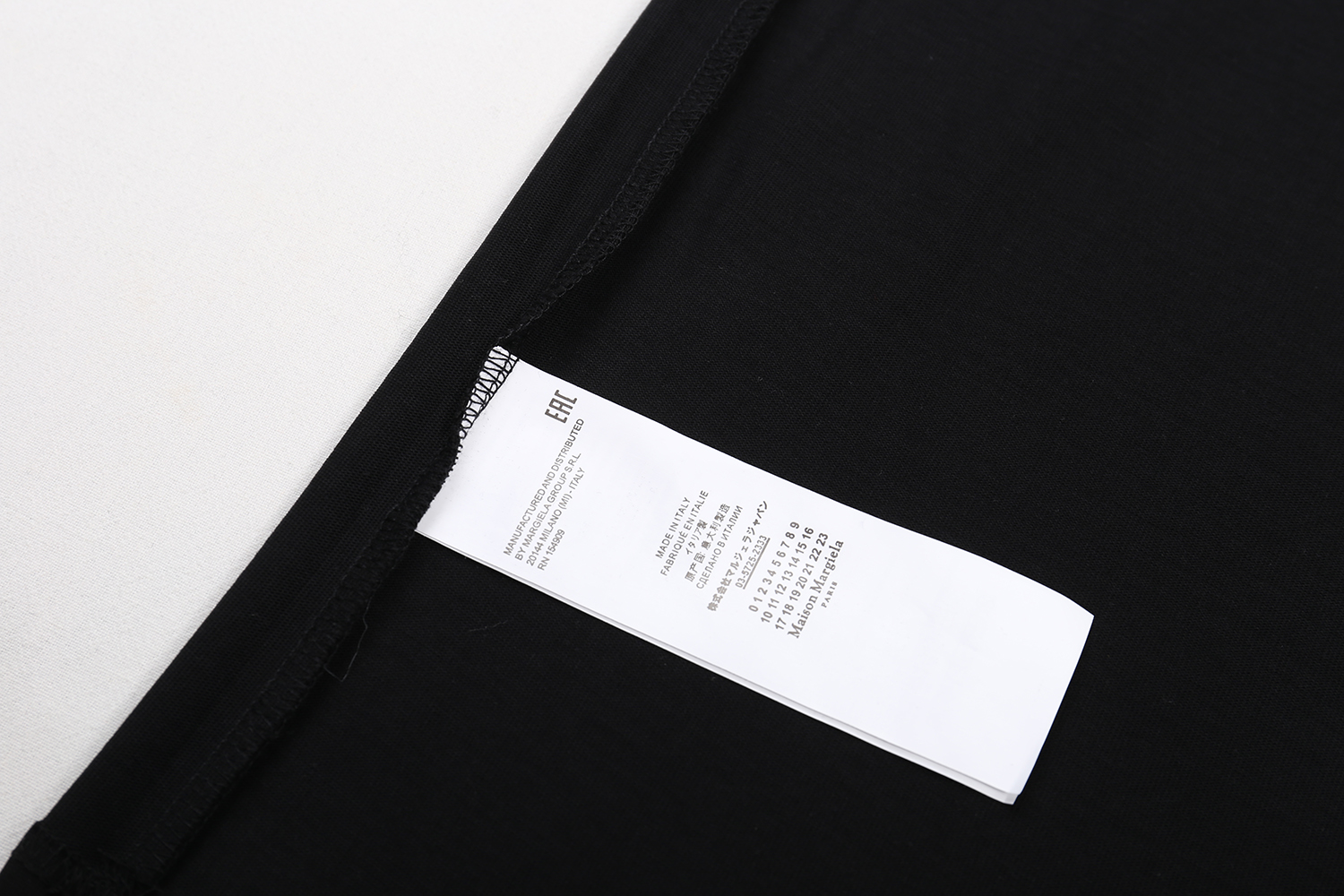 高版本MaisonMargiela/马吉拉 刺绣字母短袖