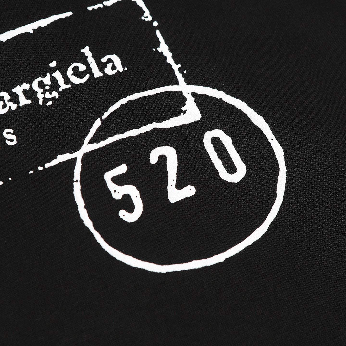 高版本MaisonMargiela/马吉拉 520限定Stamp Print印花短袖T恤