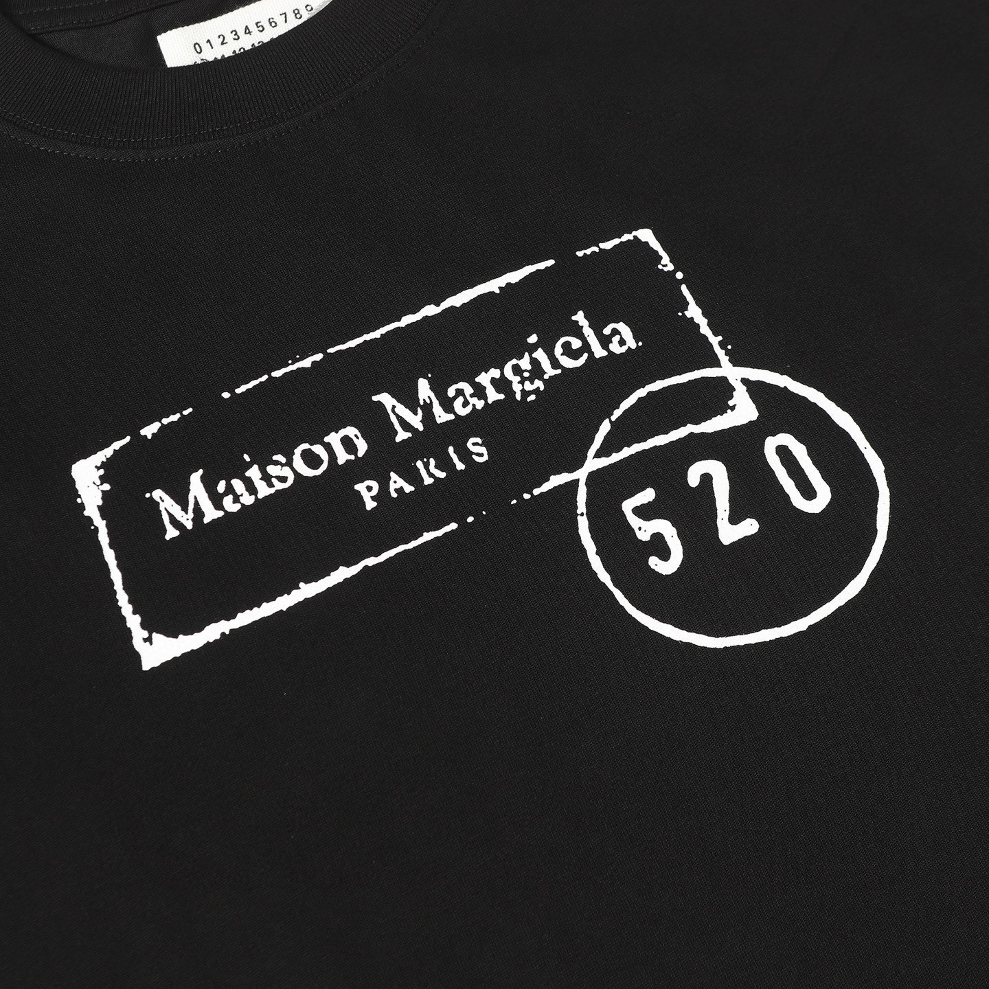 高版本MaisonMargiela/马吉拉 520限定Stamp Print印花短袖T恤