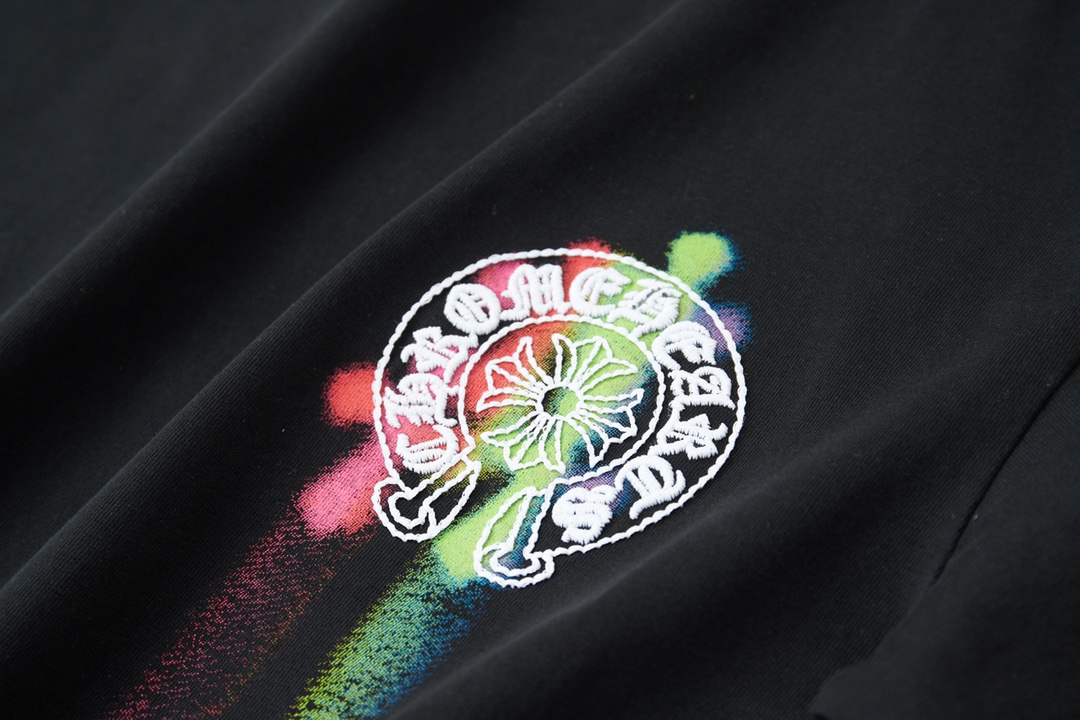 高版本Chrome Hearts克罗心 涂鸦印花短袖-Top High Quatity Cheap Sneakers Fashion Clothing Clothes Bags handbags Shoes of all Brand wholesale With The best Quality And Beautiful Price from China Factory Chinese suppliers wholesaler seller 高版本Chrome Hearts克罗心 涂鸦印花短袖
