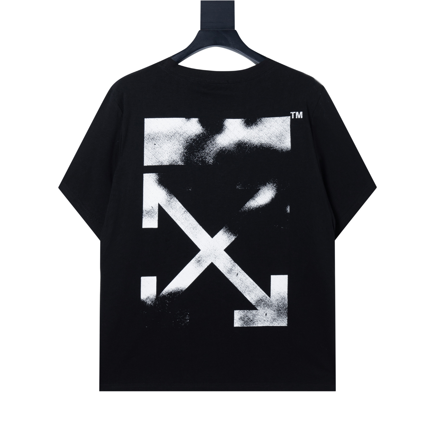 高版本OFF-WHITE 26ss喷墨箭头印花短袖T恤