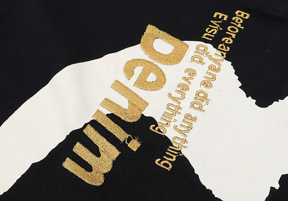 高版本EVISU福神 x Jean Michel Basquiat联名大M印花恐龙短袖T恤-Chinese UA Cheap High Quatity Brand Clothes Bags handbags Sneakers wholesale wholesaler seller from China Factory suppliers Fashion Clothing Shoes best Quality Beautiful Price 高版本EVISU福神 x Jean Michel Basquiat联名大M印花恐龙短袖T恤