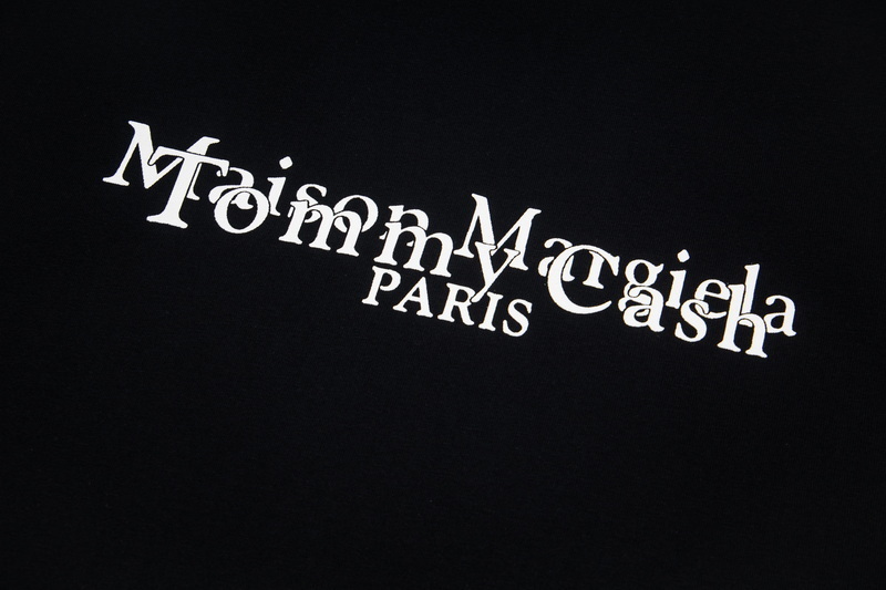 高版本MaisonMargiela/马吉拉 x Tommy Cash联名款数字字母印花短袖