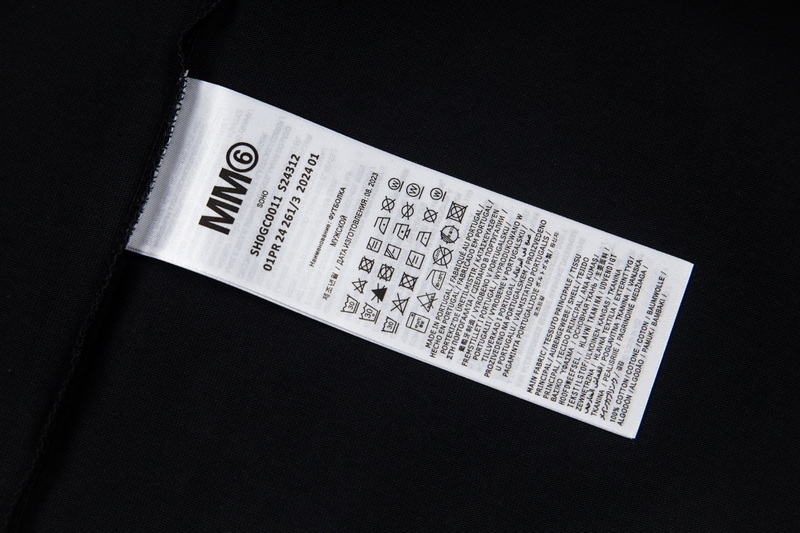 高版本MaisonMargiela/马吉拉 MM6经典款字母印花短袖