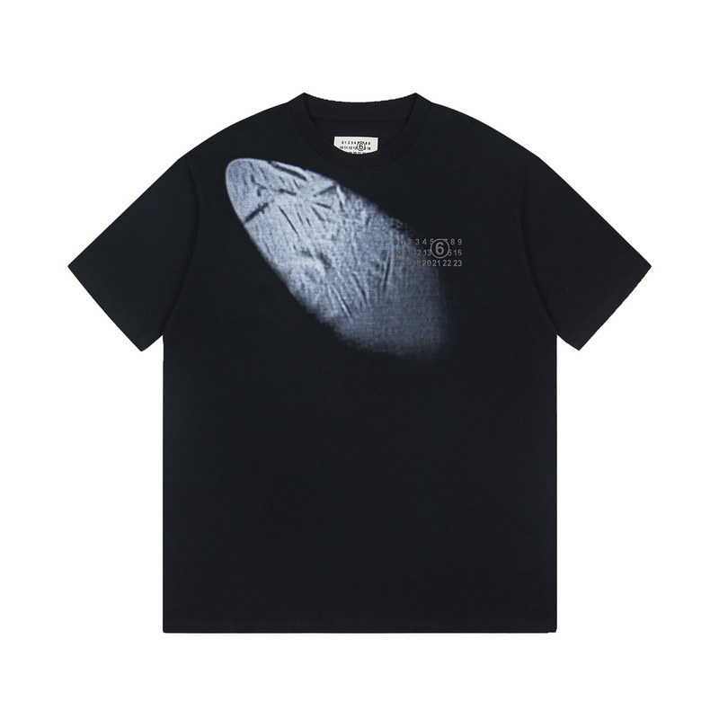 高版本MaisonMargiela/马吉拉 指纹数字印花短袖 高版本MaisonMargiela/马吉拉 指纹数字印花短袖