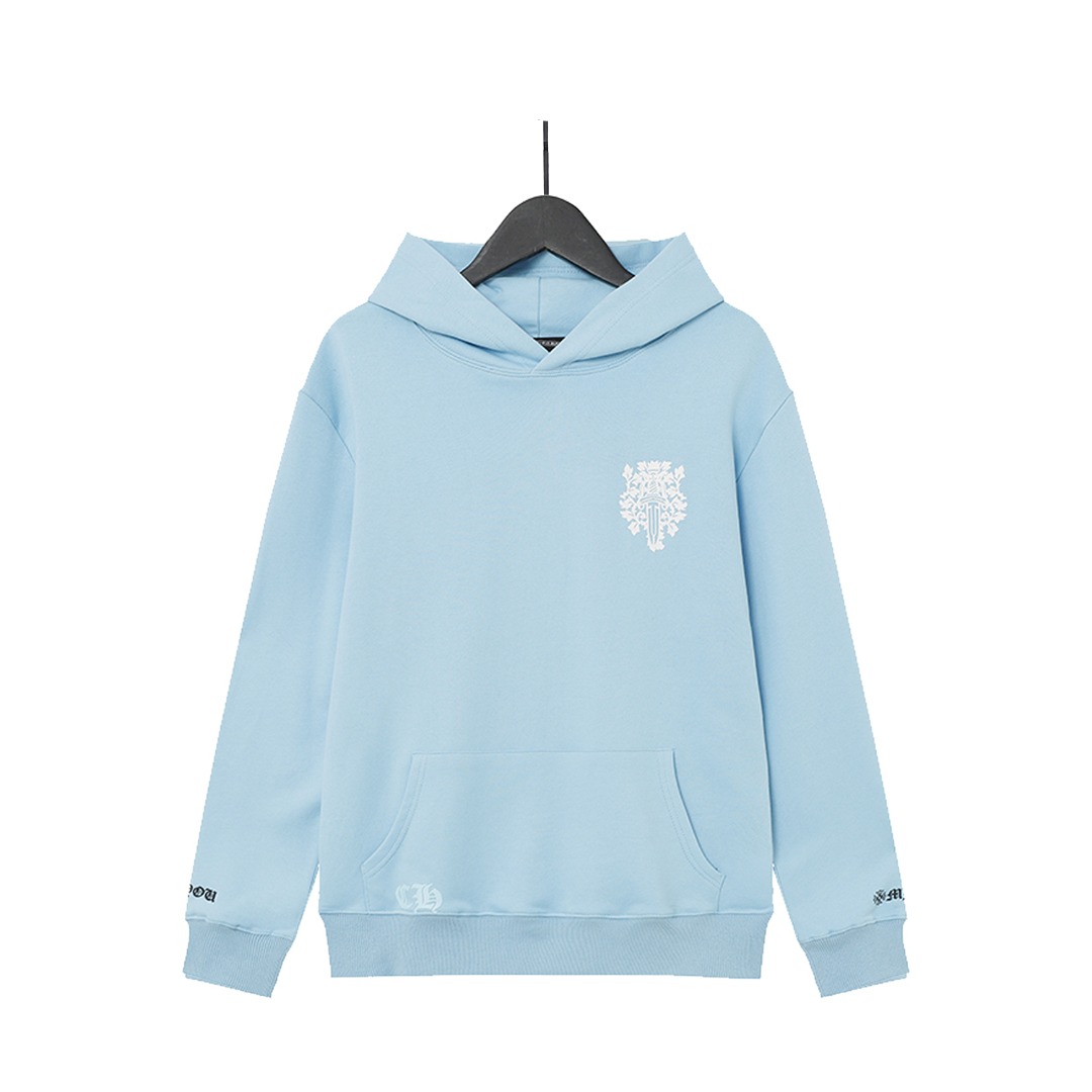 【05503】Chrome Hearts Vine Sword Print Hoodie