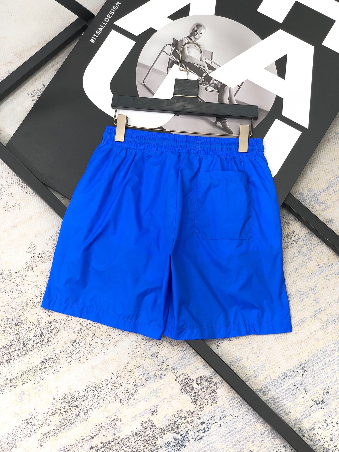 MONCLER Men's Blue Swim Trunks, Quick-Dry Fabric, Stylish Summer Essential 2 i1708533402 1068 1