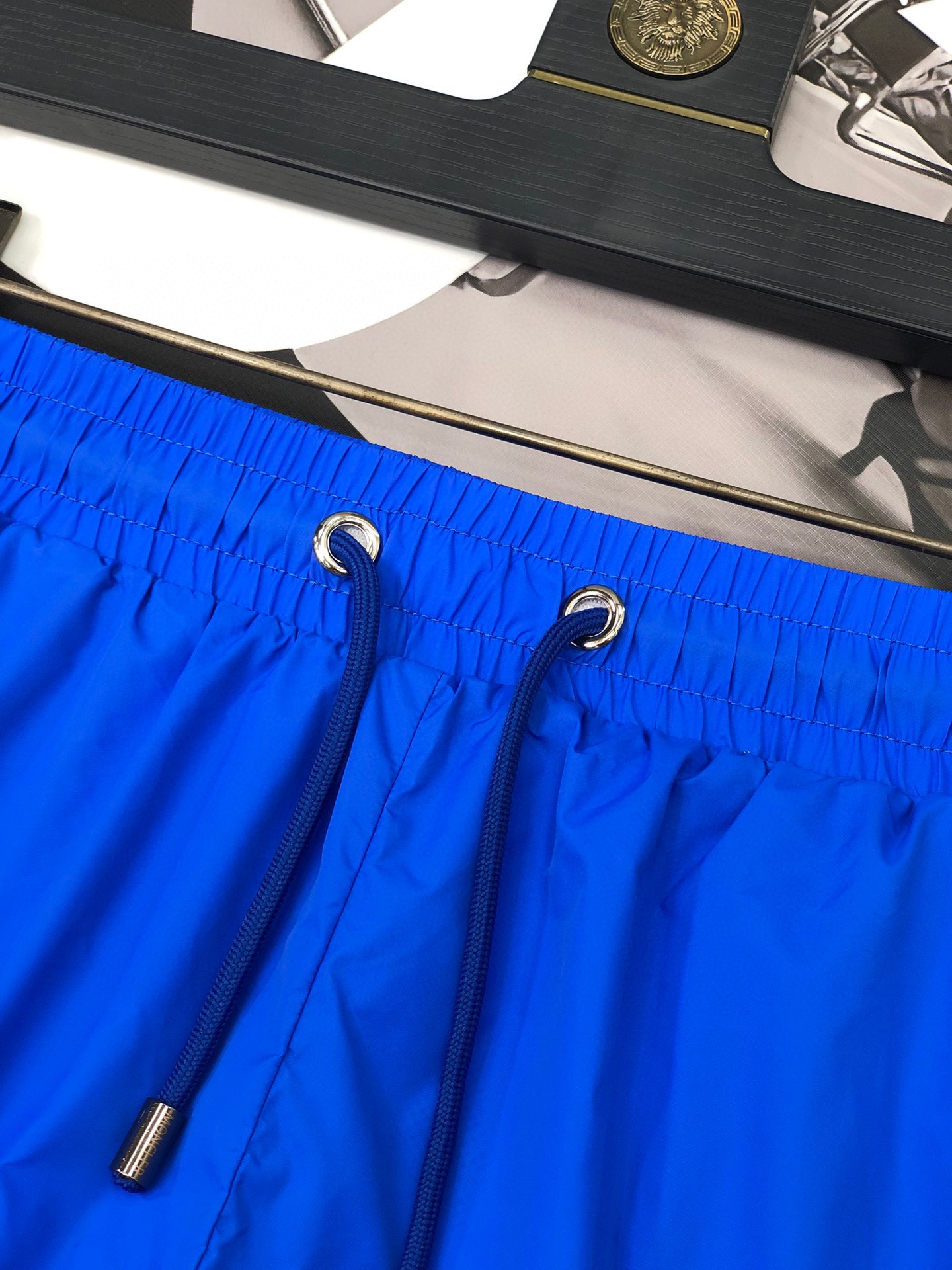 MONCLER Men's Blue Swim Trunks, Quick-Dry Fabric, Stylish Summer Essential 4 i1708533402 4989 0