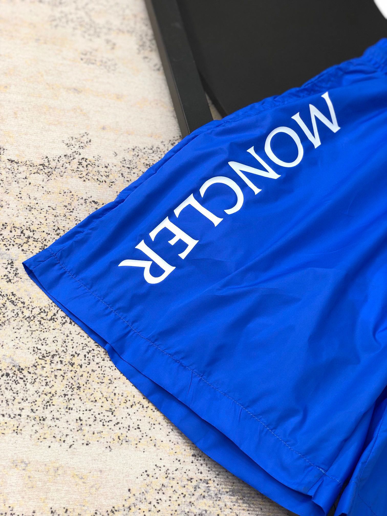 MONCLER Men's Blue Swim Trunks, Quick-Dry Fabric, Stylish Summer Essential 5 i1708533403 1915 5