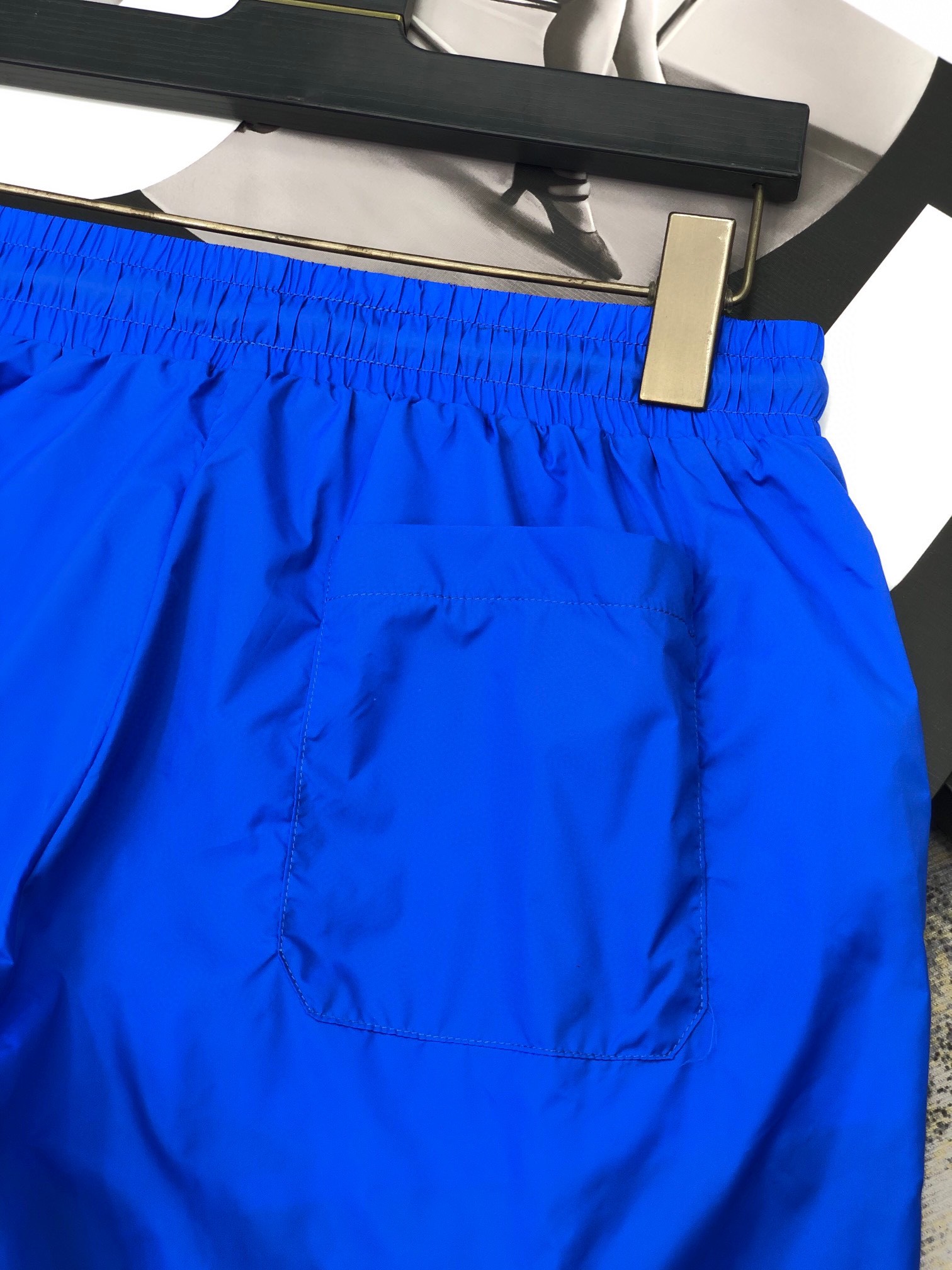 MONCLER Men's Blue Swim Trunks, Quick-Dry Fabric, Stylish Summer Essential 8 i1708533403 496 7