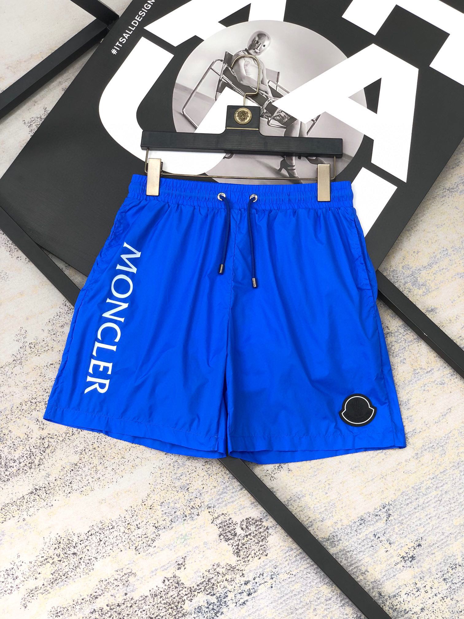 MONCLER Men's Blue Swim Trunks, Quick-Dry Fabric, Stylish Summer Essential 1 i1708533403 545 6
