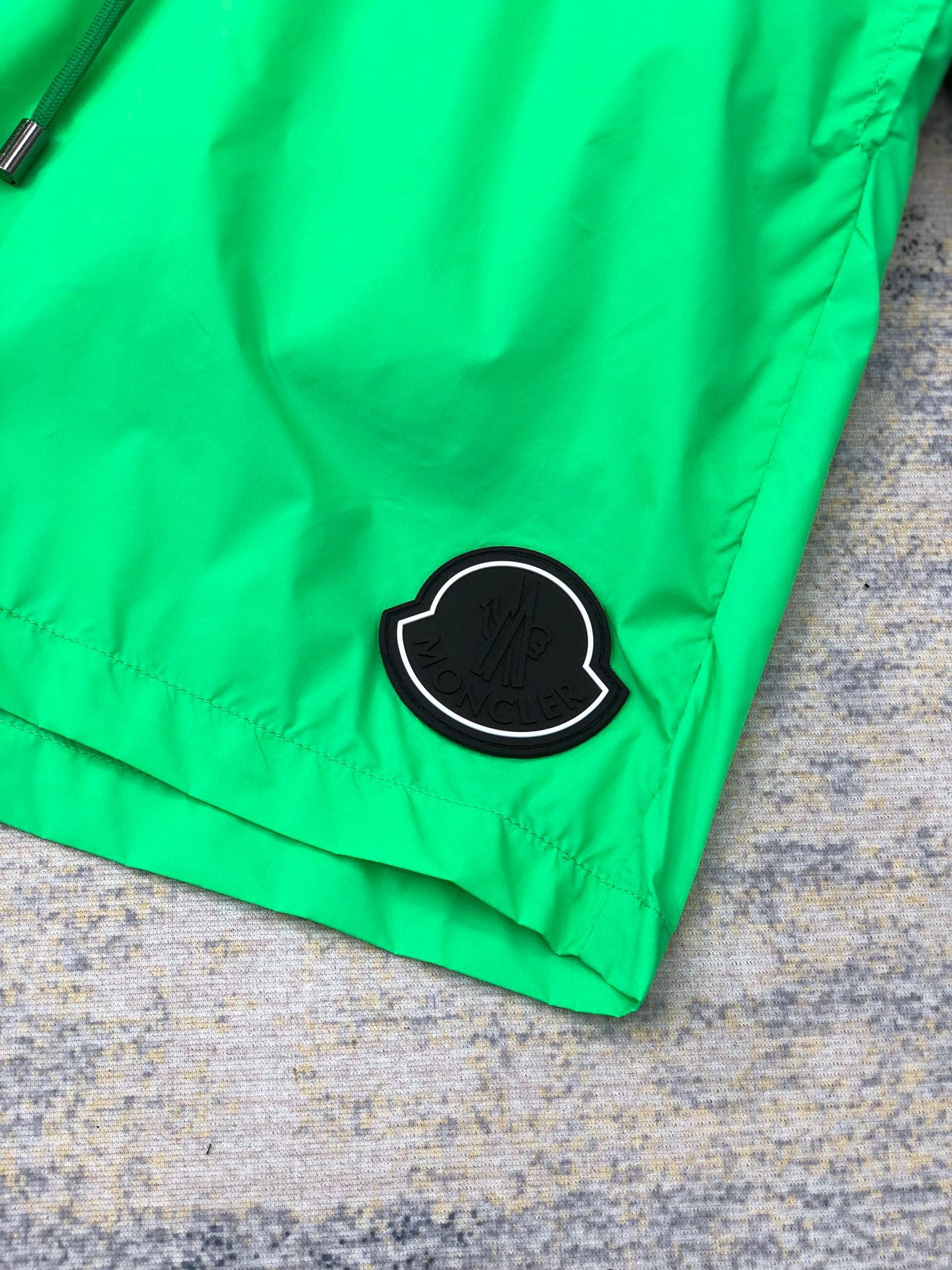 Moncler Men's Green Swim Trunks - Comfortable & Stylish Summer Shorts 7 i1708533445 1009 8