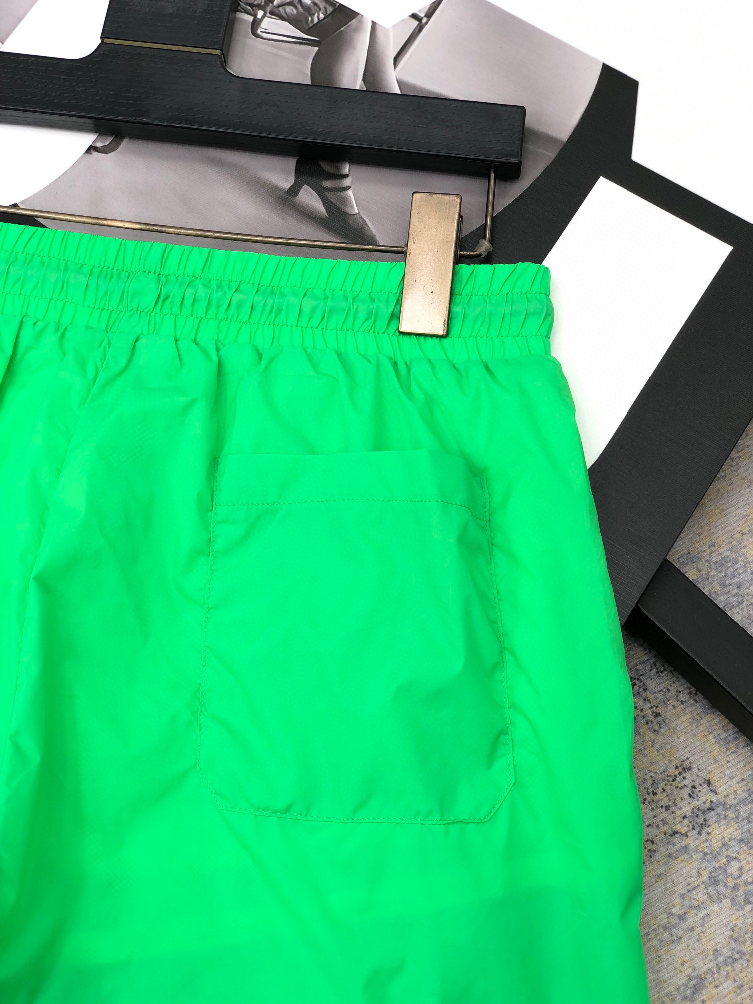 Moncler Men's Green Swim Trunks - Comfortable & Stylish Summer Shorts 9 i1708533445 8370 0