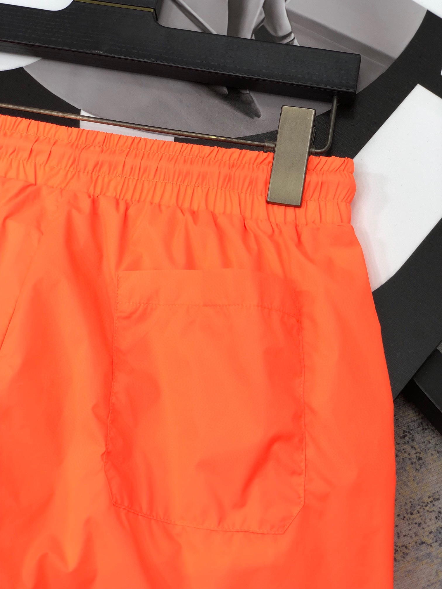 MONCLER Men's Orange Swim Trunks | Quick-Dry Fabric, Stylish Summer Essential 8 i1708533457 5276 1