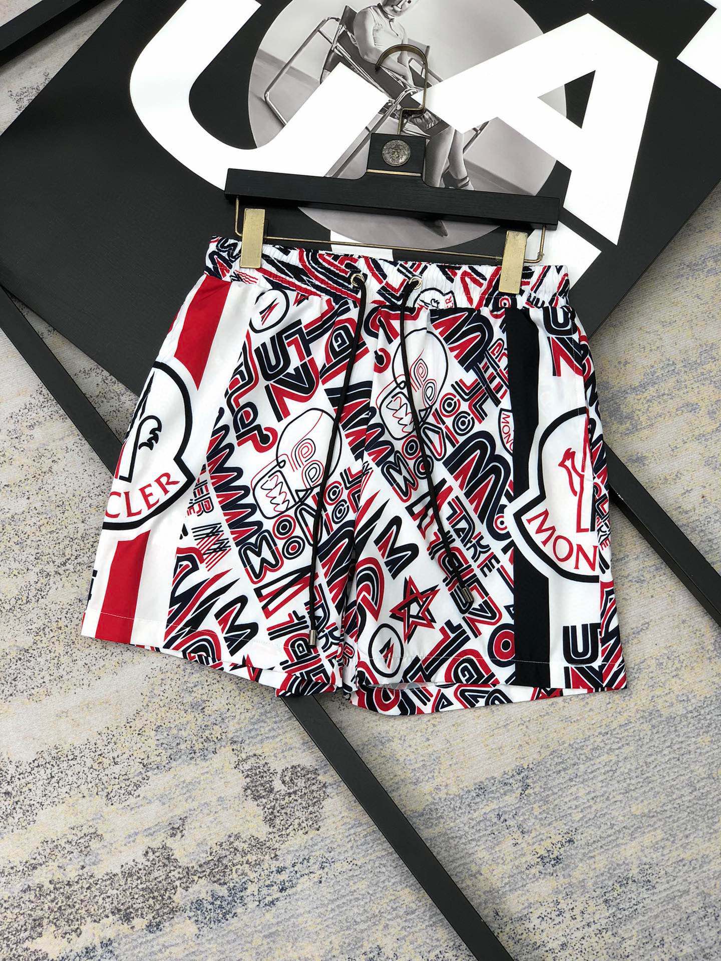 Moncler Clothing Shorts Polyester Summer Collection Beach