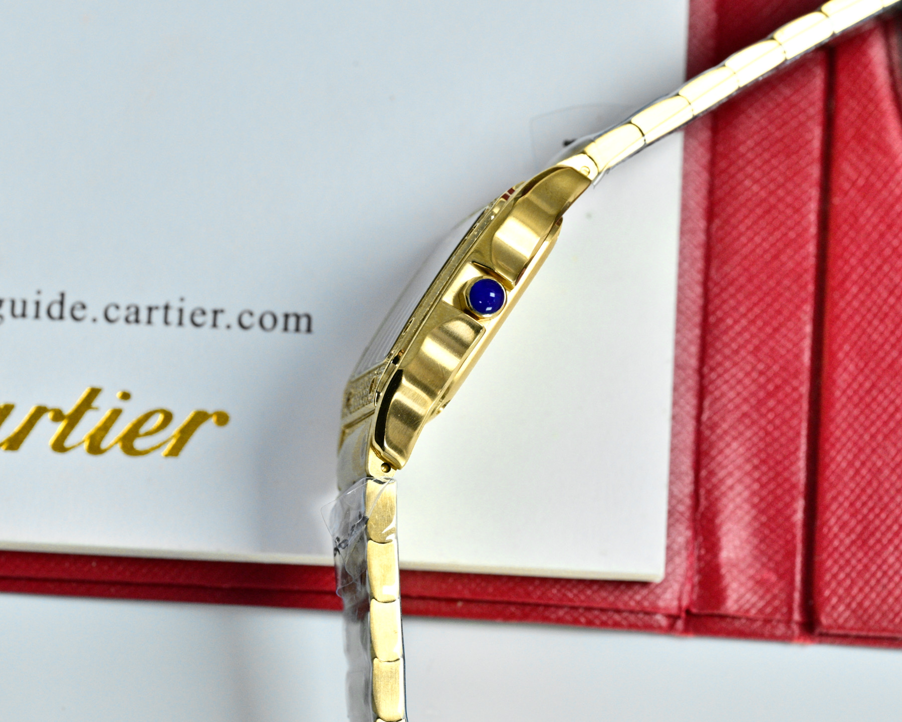 Cartier Style Blue Watches Watches Watches detail image 4 from source 765665