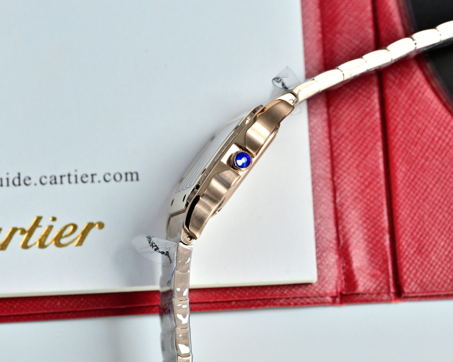 Cartier Style Blue Watches Watches Watches detail image 3 from source 765666