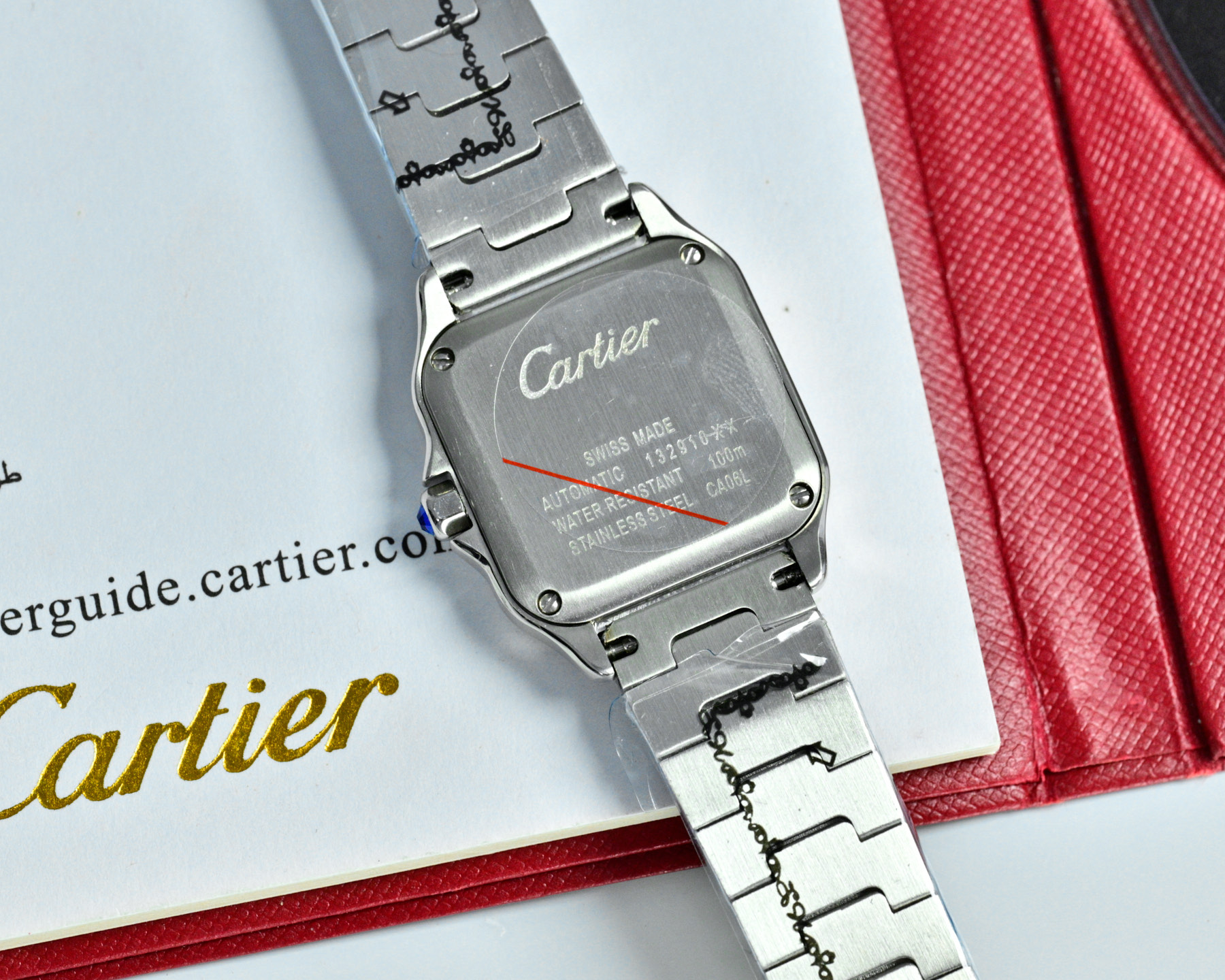 Cartier Style Blue Watches Watches Watches detail image 6 from source 765668